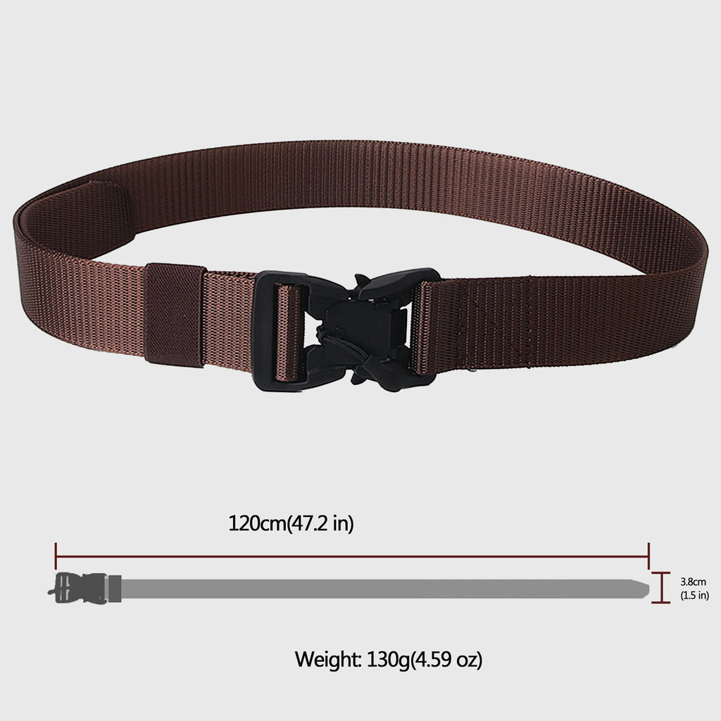 Anna-Kaci Women's Nylon Belt with Quick - Release Buckle