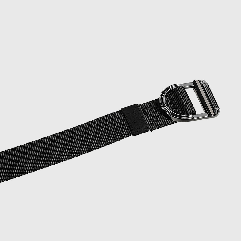 Anna-Kaci Women's Nylon Waist Belt with Statement D - Ring Buckle