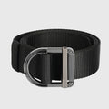 Anna-Kaci Women's Nylon Waist Belt with Statement D - Ring Buckle
