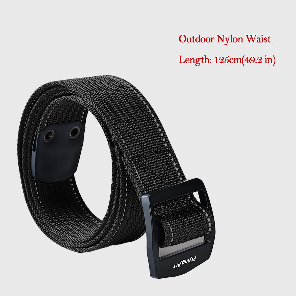 Anna-Kaci Women's Outdoor Nylon Waist Belt with Adjustable Buckle