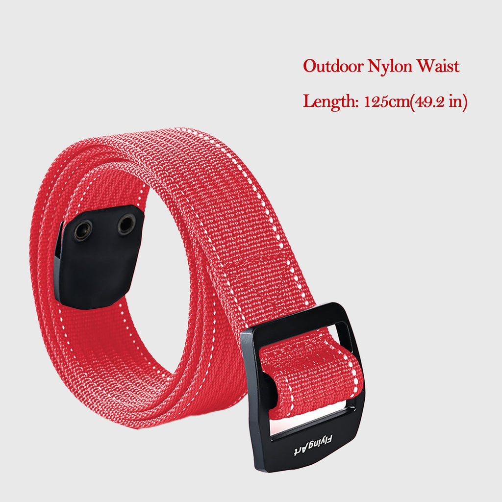 Anna-Kaci Women's Outdoor Nylon Waist Belt with Adjustable Buckle