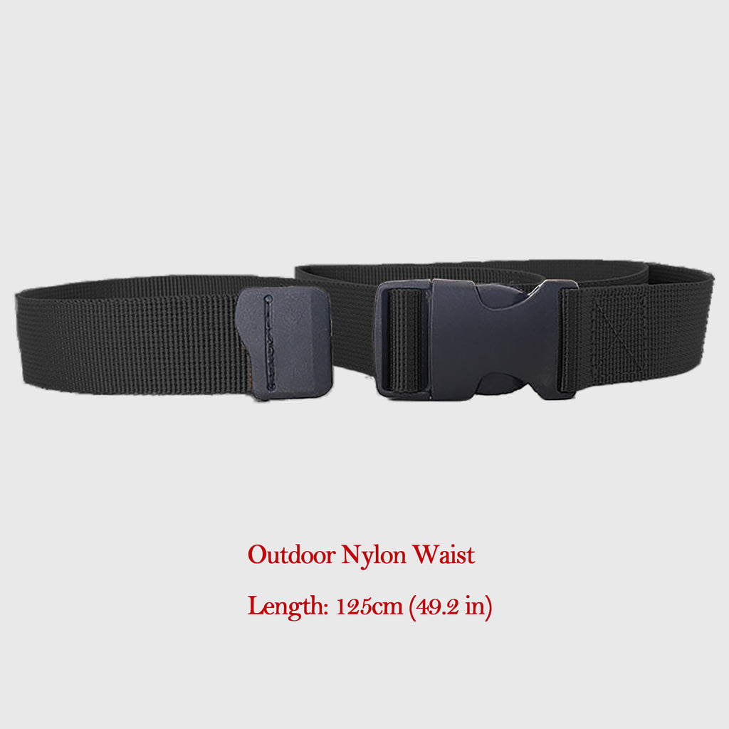 Anna-Kaci Women's Outdoor Nylon Waist Belt with Quick-Release Buckle