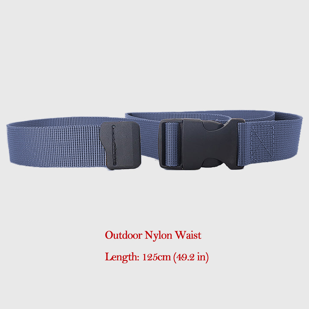 Anna-Kaci Women's Outdoor Nylon Waist Belt with Quick-Release Buckle