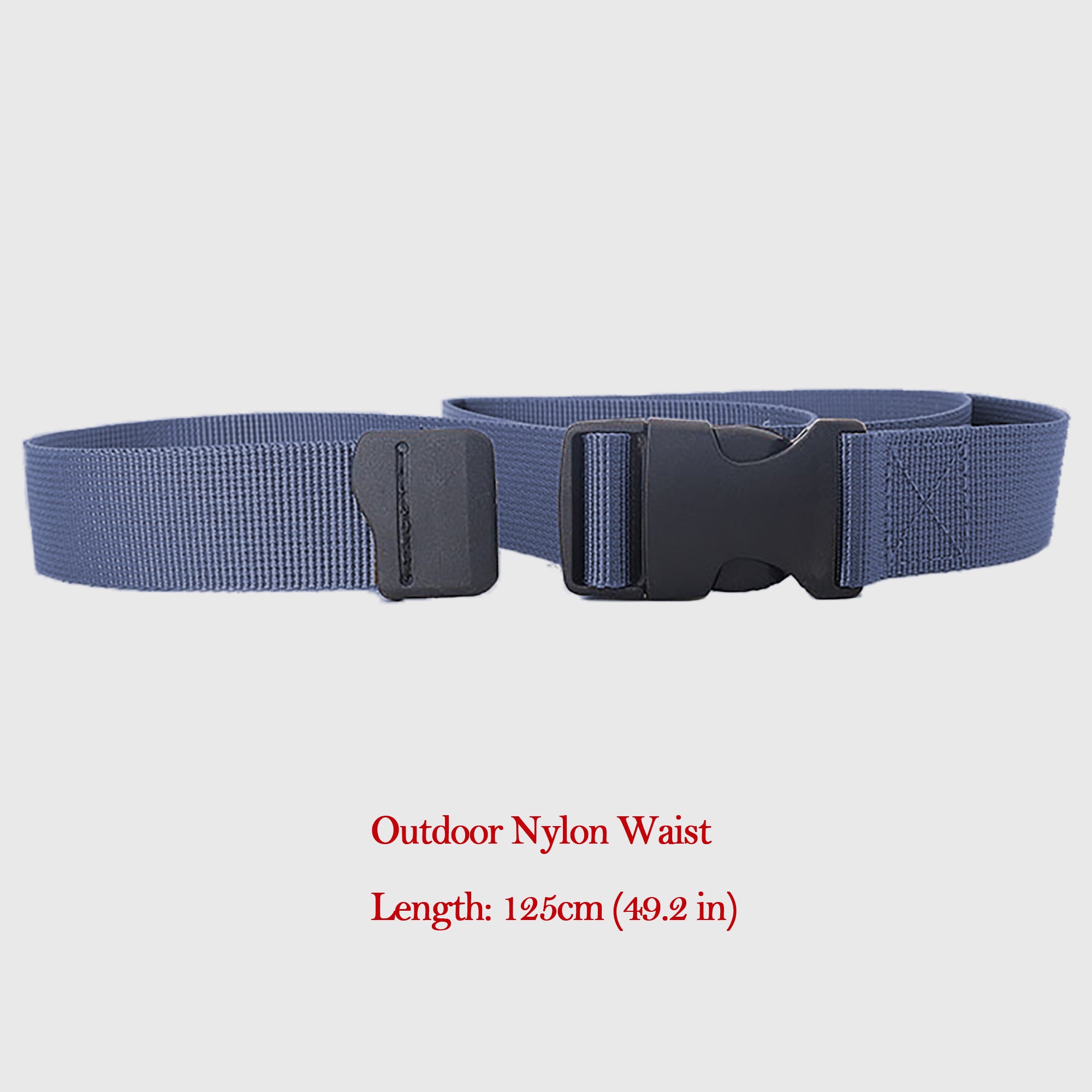 Anna-Kaci Women's Outdoor Nylon Waist Belt with Quick-Release Buckle