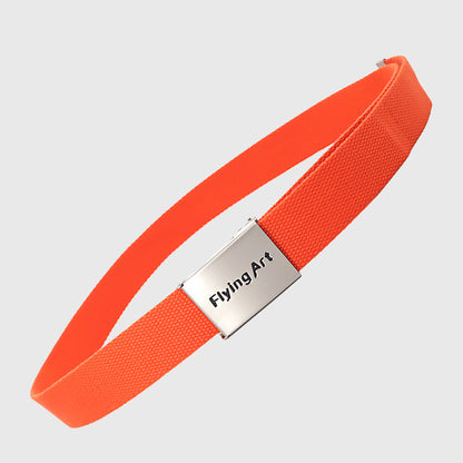 Anna-Kaci Women's Canvas Waist Belt with Metal Buckle