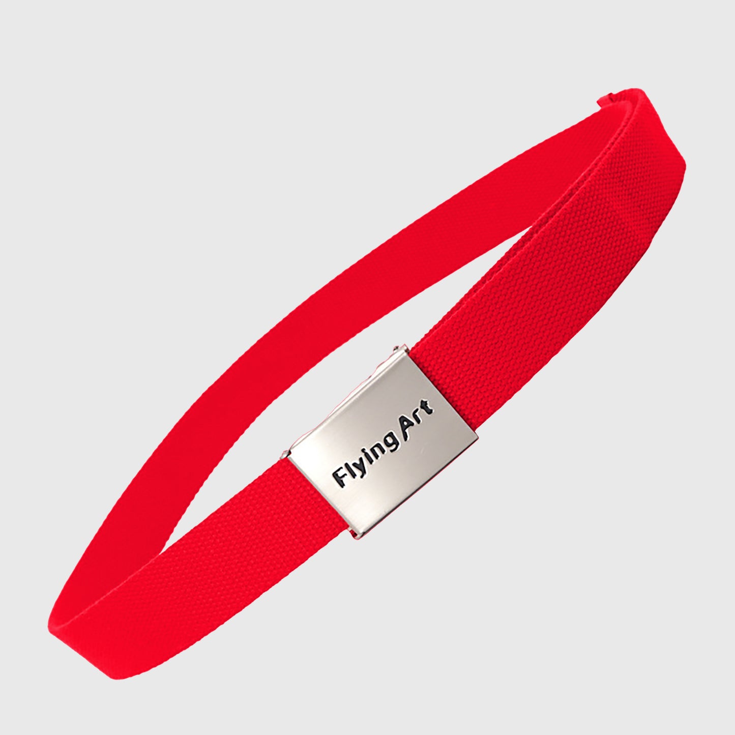 Anna-Kaci Women's Canvas Waist Belt with Metal Buckle