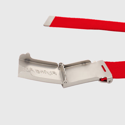 Anna-Kaci Women's Canvas Waist Belt with Metal Buckle