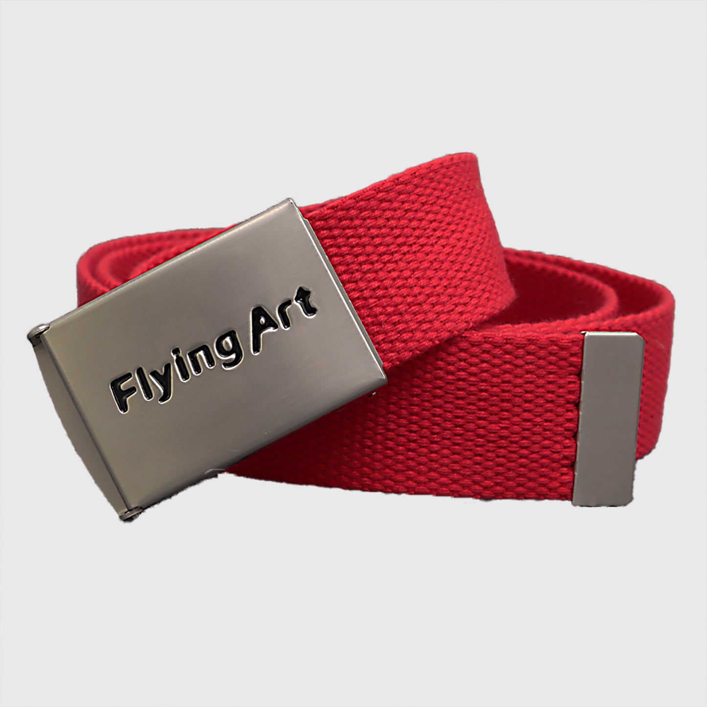 Anna-Kaci Women's Canvas Waist Belt with Metal Buckle