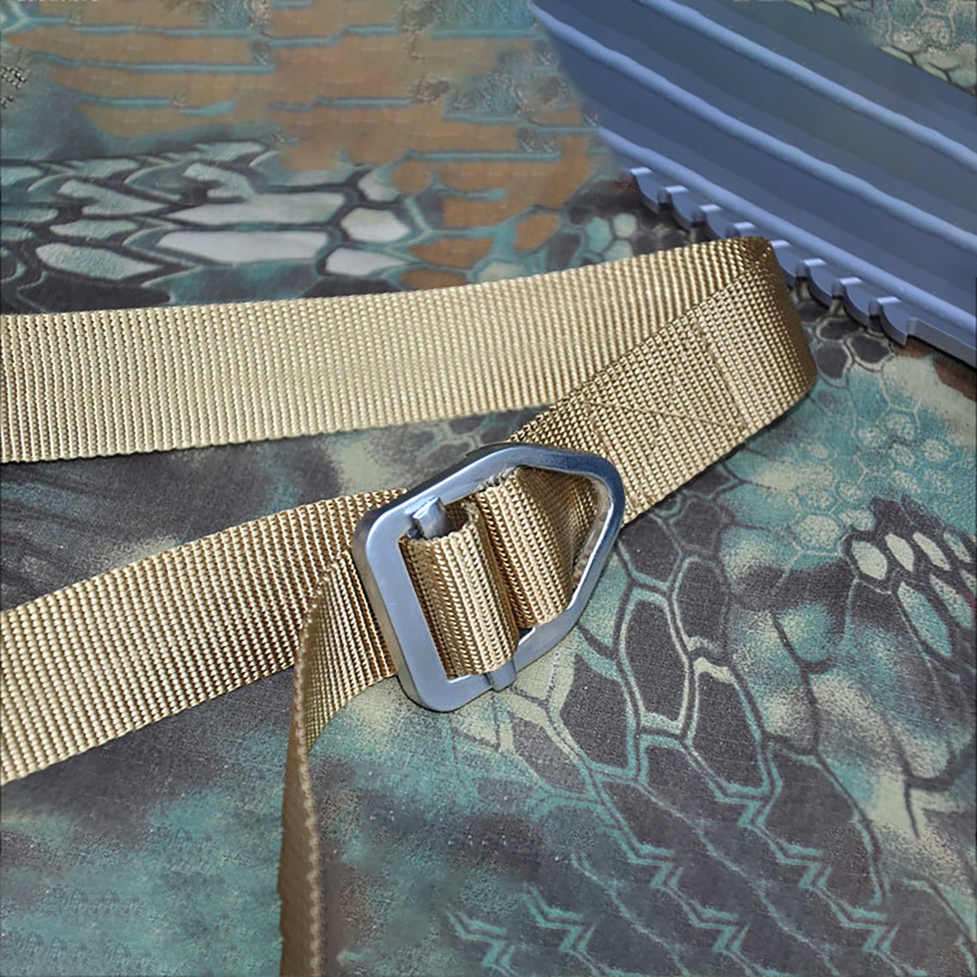Anna-Kaci Women's Tactical Nylon Waist Belt with Metal Buckle