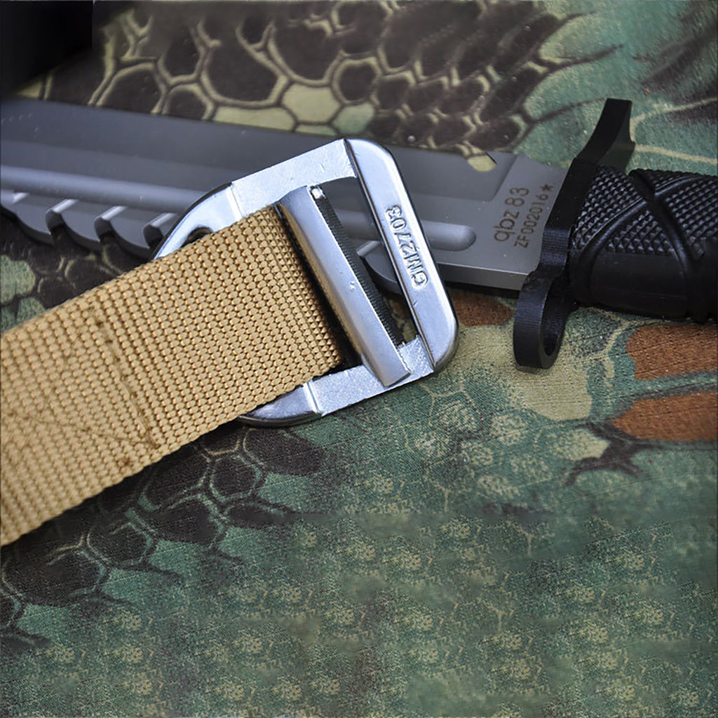 Anna-Kaci Women's Tactical Nylon Waist Belt with Metal Buckle