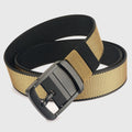 Anna-Kaci Women's Reversible 2-Color Nylon Waist Belt with Zinc Alloy Buckle