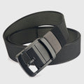 Anna-Kaci Women's Reversible 2-Color Nylon Waist Belt with Zinc Alloy Buckle