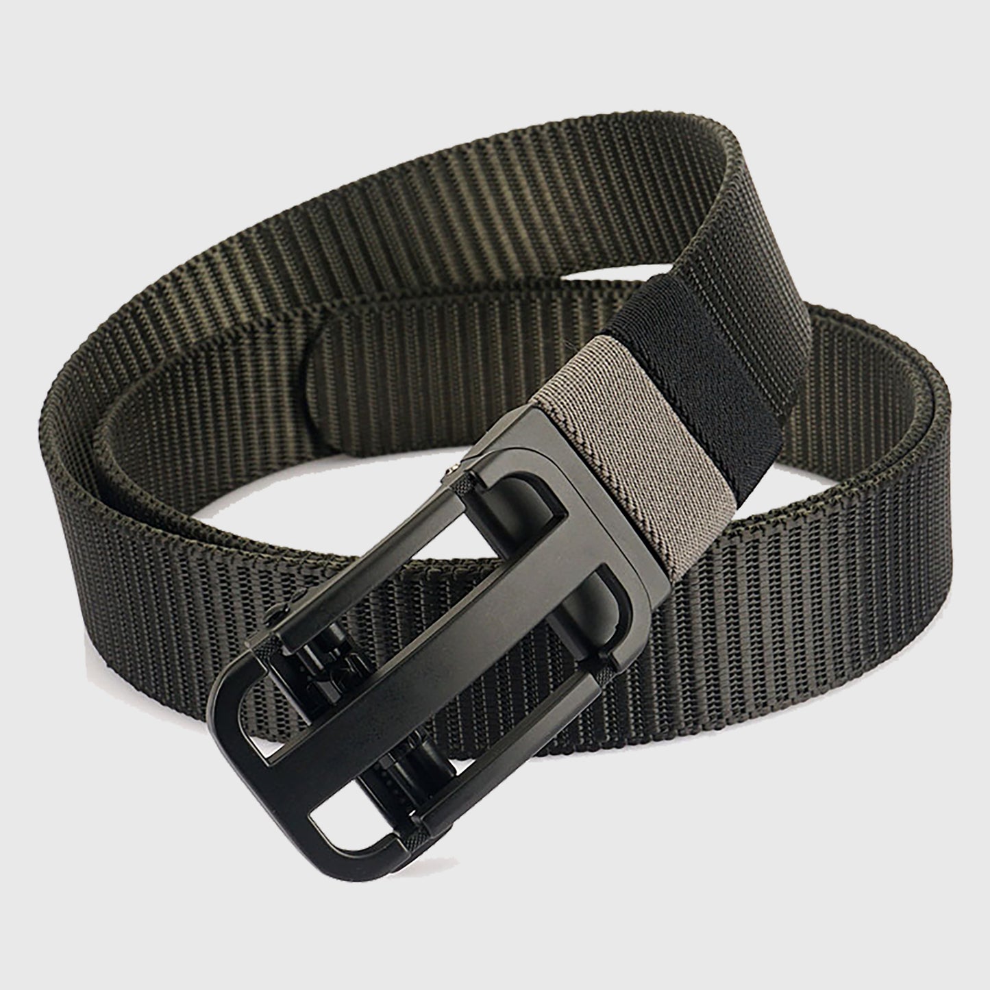 Anna-Kaci Women's Elastic Nylon Waist Belt with Zinc Alloy Adjustable Buckle