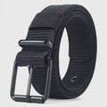 Anna-Kaci Women's Nylon Waist Belt with Multiple Holes & Black Buckle