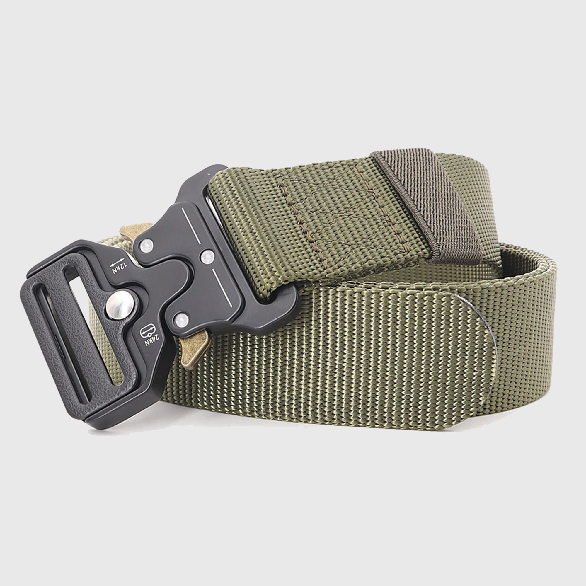 Anna-Kaci Women's Tactical Nylon Waist Belt with Quick-Release Metal Buckle