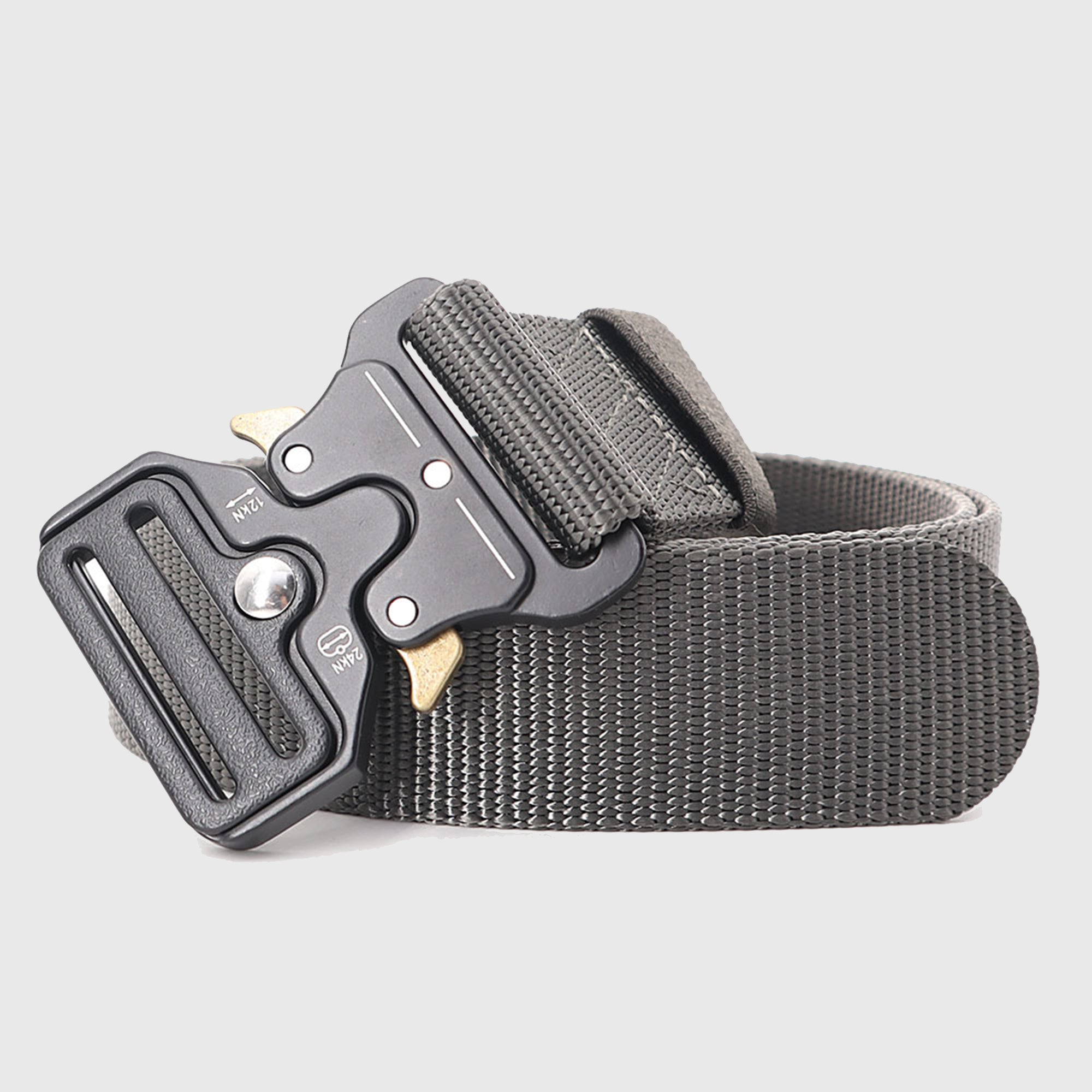 Anna-Kaci Women's Tactical Nylon Waist Belt with Quick-Release Metal Buckle