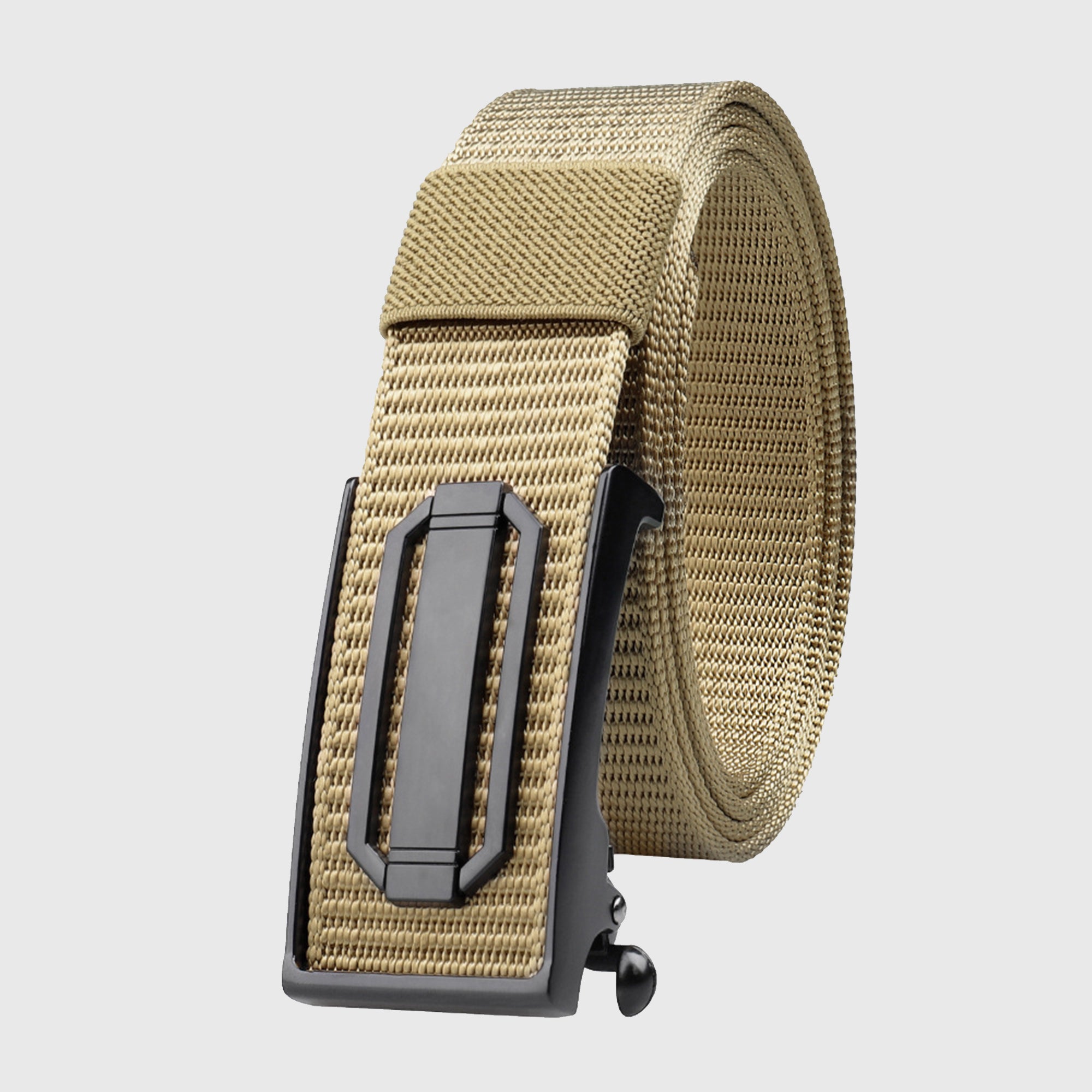 Anna-Kaci Women's Nylon Tactical Belt with Zinc Alloy Automatic Buckle Heavy-Duty Outdoor & Casual Belt