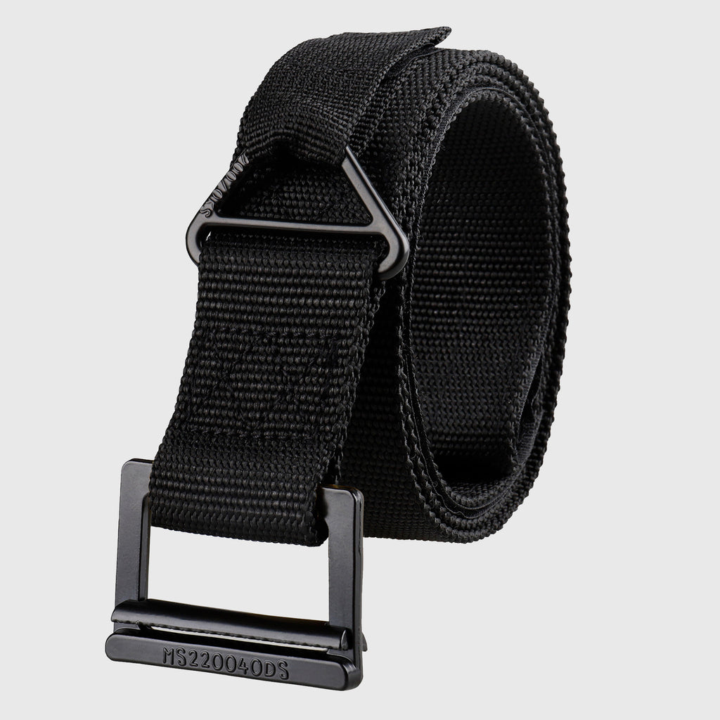 Anna-Kaci Women's Nylon Tactical Belt with Zinc Alloy Buckle Heavy-Duty Outdoor & Casual Belt