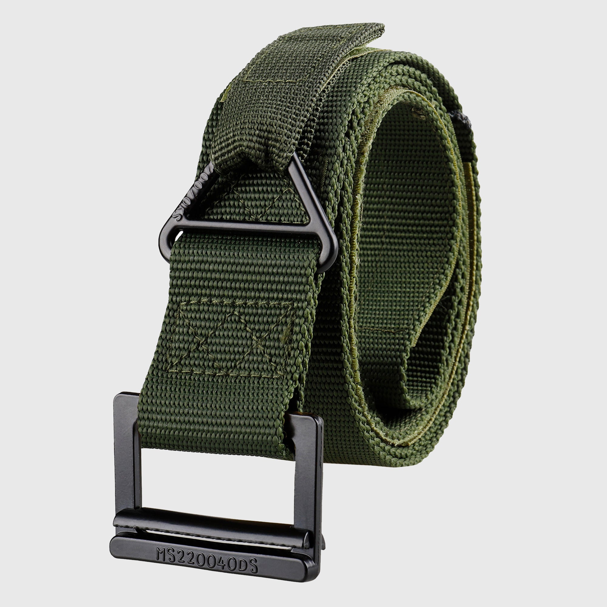 Anna-Kaci Women's Nylon Tactical Belt with Zinc Alloy Buckle Heavy-Duty Outdoor & Casual Belt