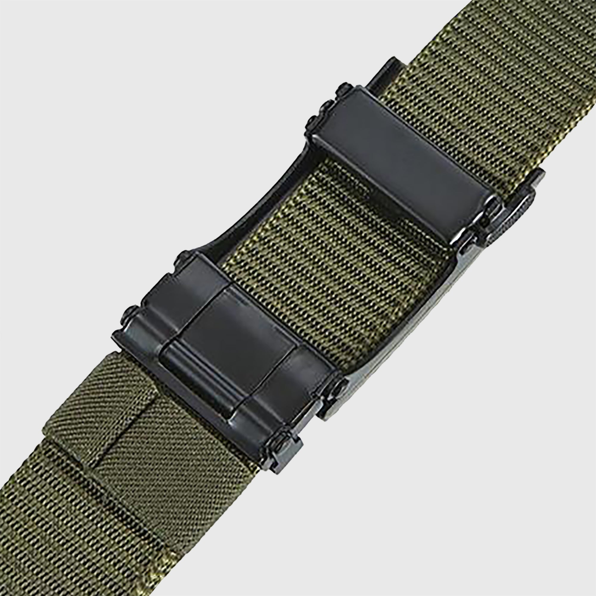 Anna-Kaci Women's Nylon Tactical Belt with Plastic-Alloy Buckle Heavy-Duty Outdoor & Casual Belt