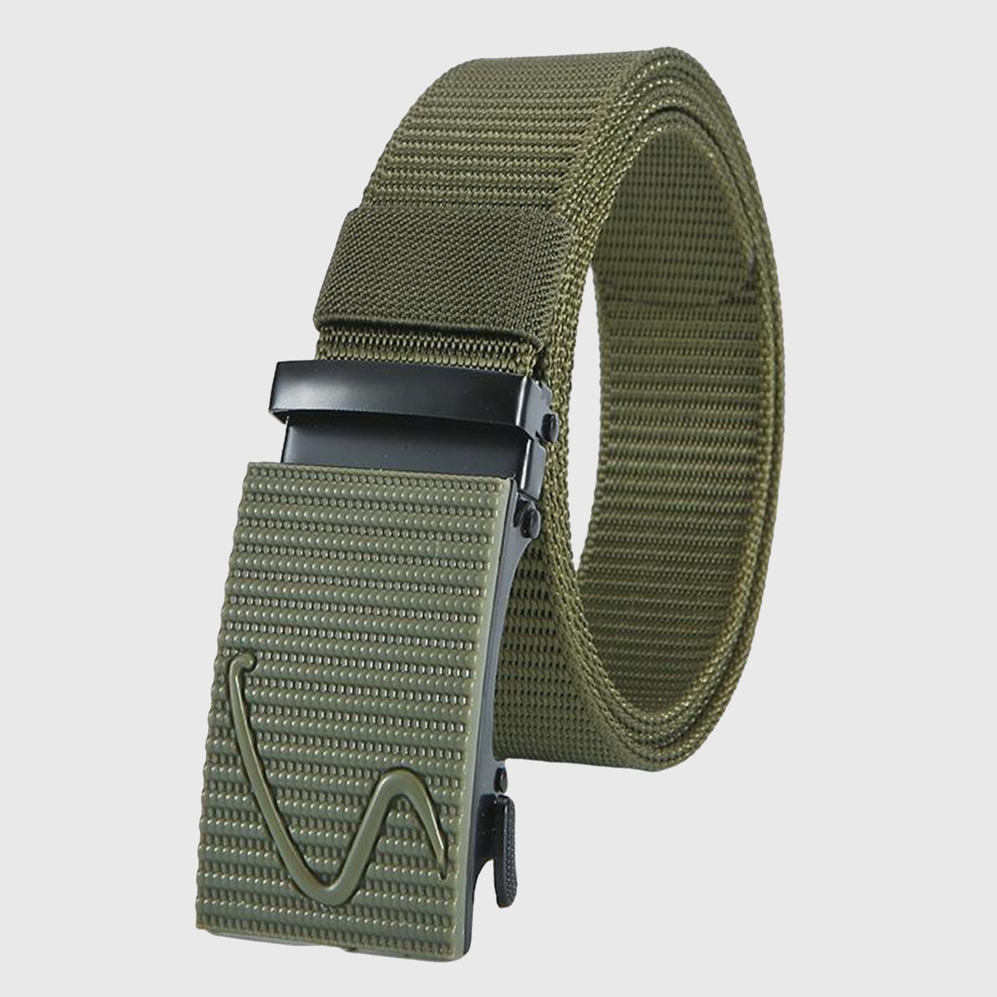 Anna-Kaci Women's Nylon Tactical Belt with Plastic-Alloy Buckle Heavy-Duty Outdoor & Casual Belt