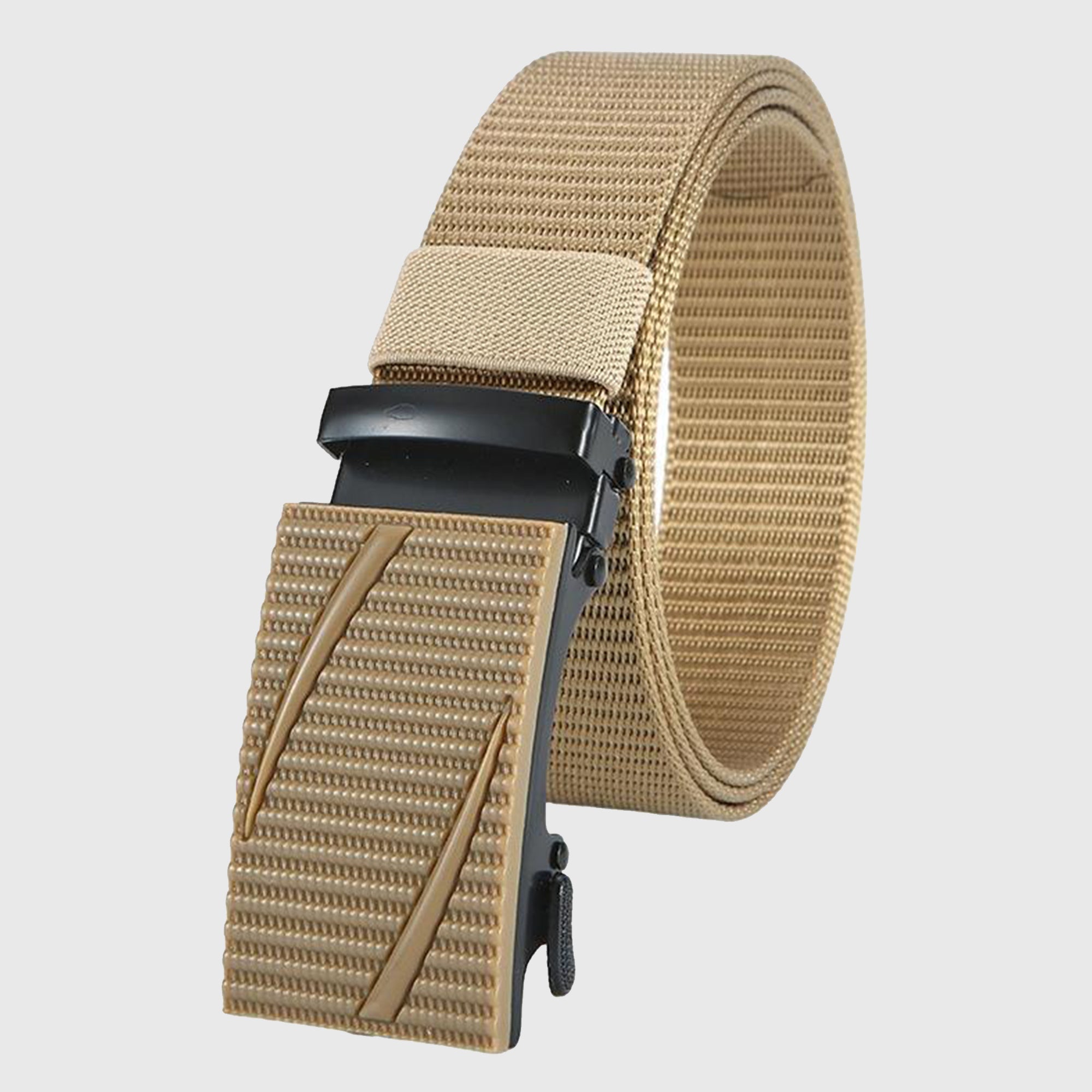 Anna-Kaci Women's Nylon Tactical Belt with Plastic-Alloy Buckle Heavy-Duty Outdoor & Casual Belt