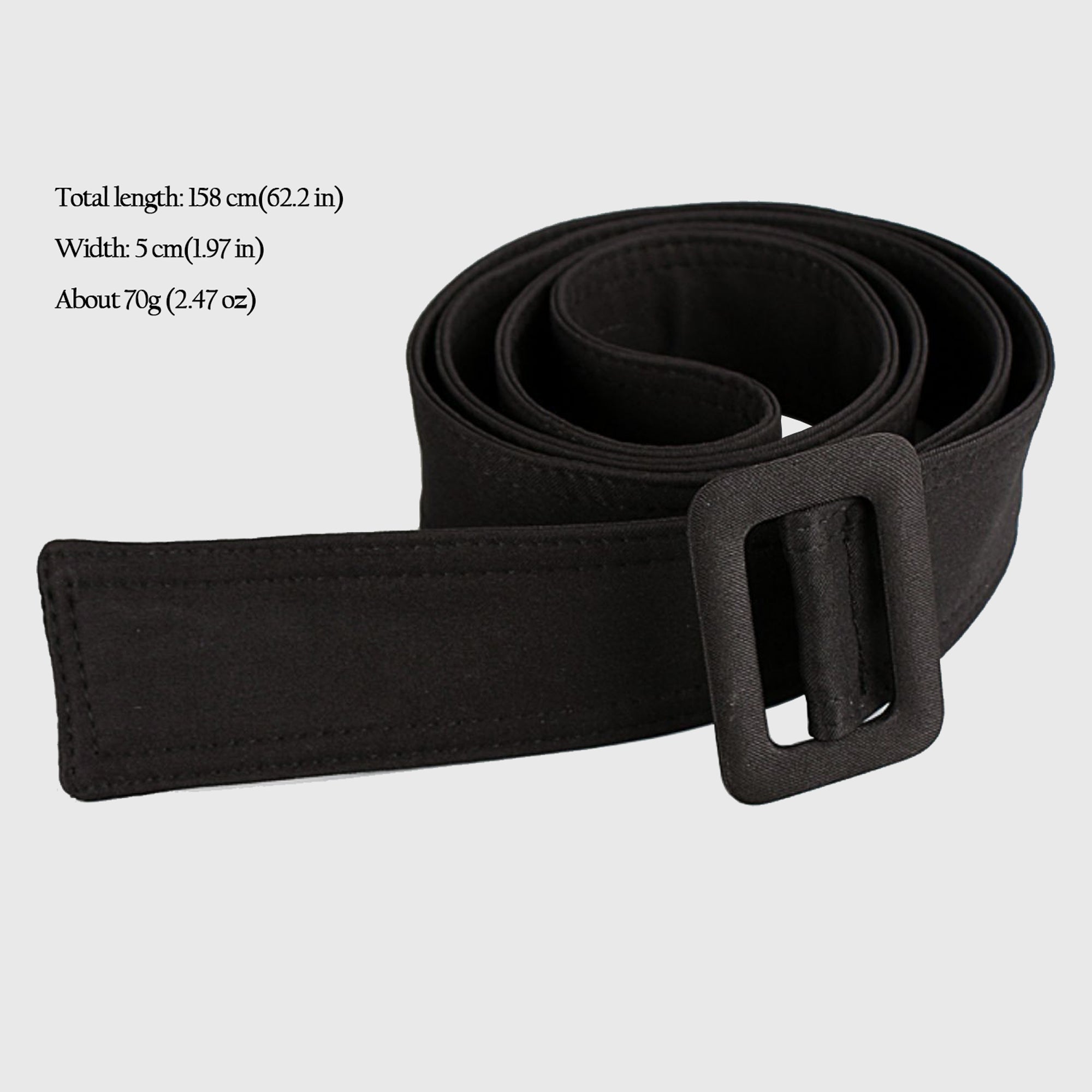 Anna-Kaci Women's Wide Elastic Waist Belt Fashionable Cinch Belt for Dresses & Outfits