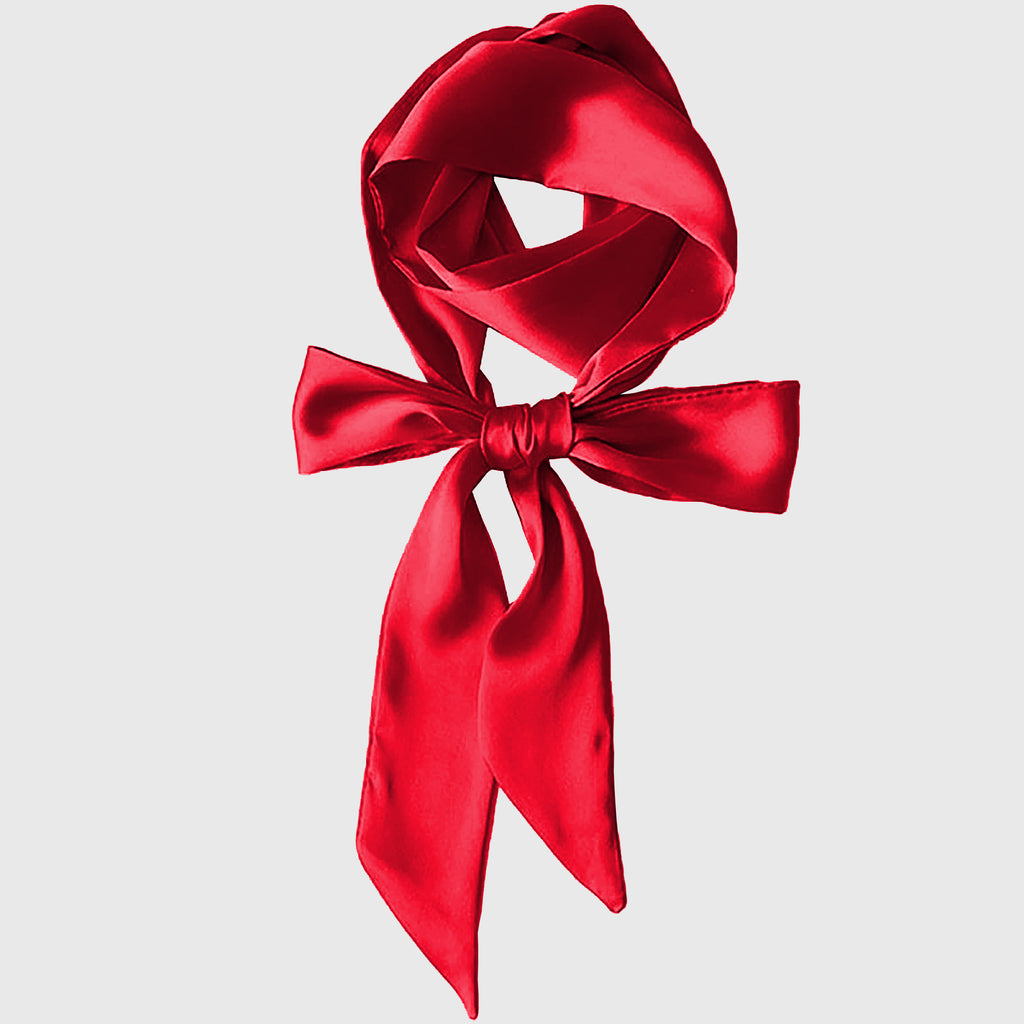 Anna-Kaci Women's Silk Satin Scarf Belt Fashion Accessory for Dresses, Waist Cinching & Styling