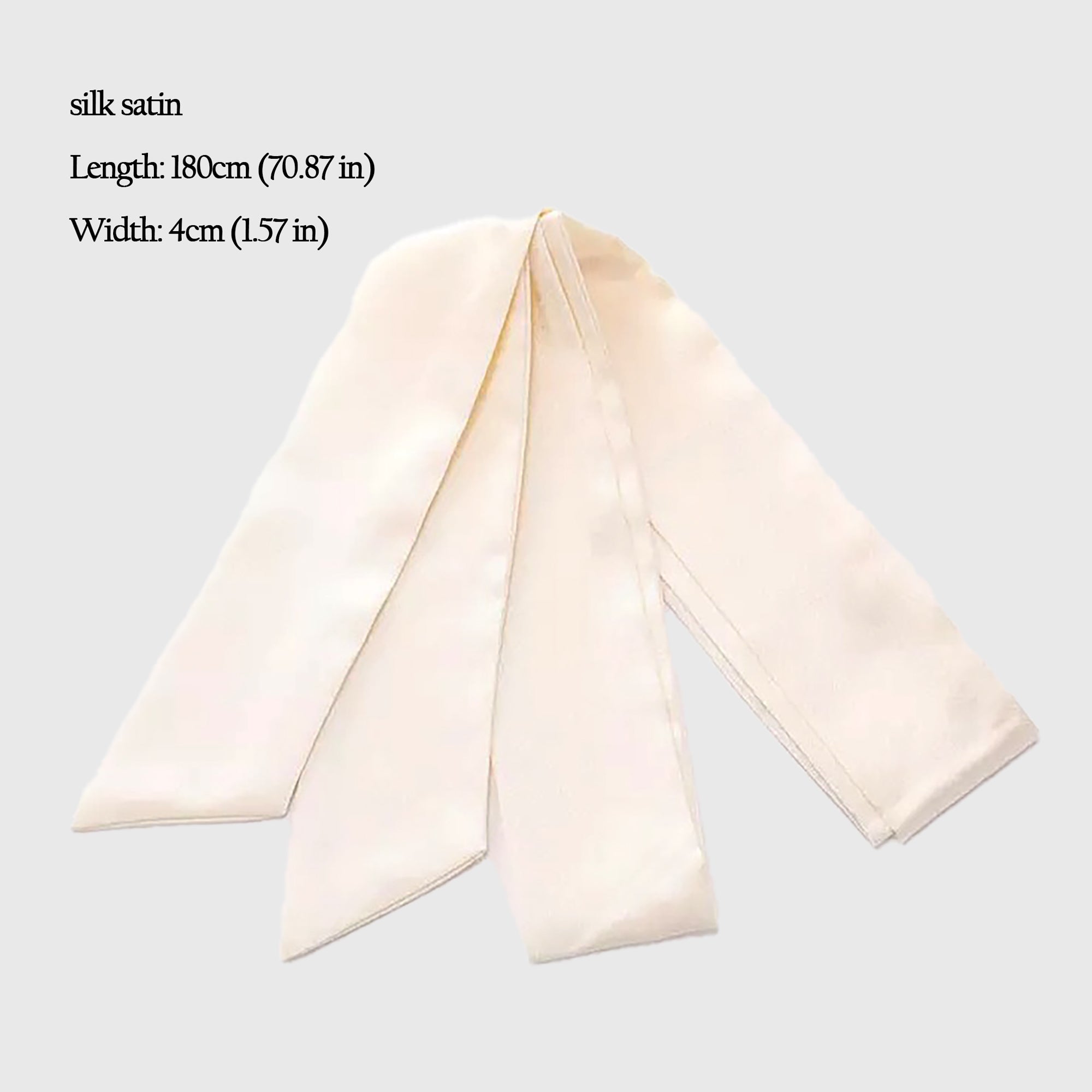 Anna-Kaci Women's Silk Satin Scarf Belt Fashion Accessory for Dresses, Waist Cinching & Styling