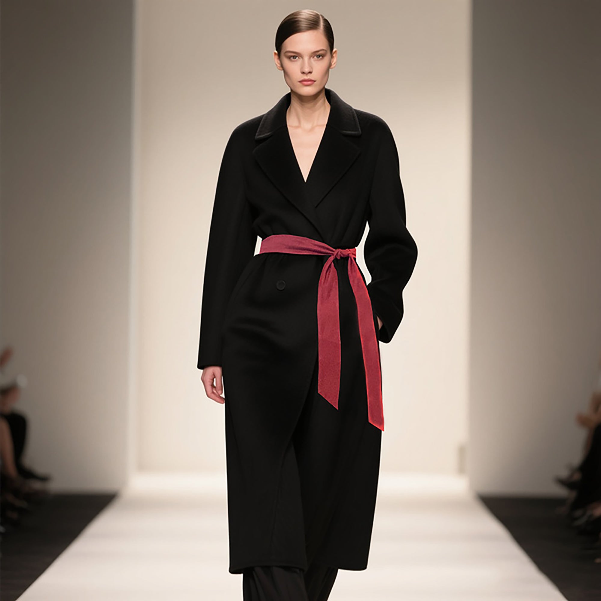 Anna-Kaci Women's Suede Tie Belt - Luxury Waist Cincher for Dresses, Gowns & Elegant Outfits