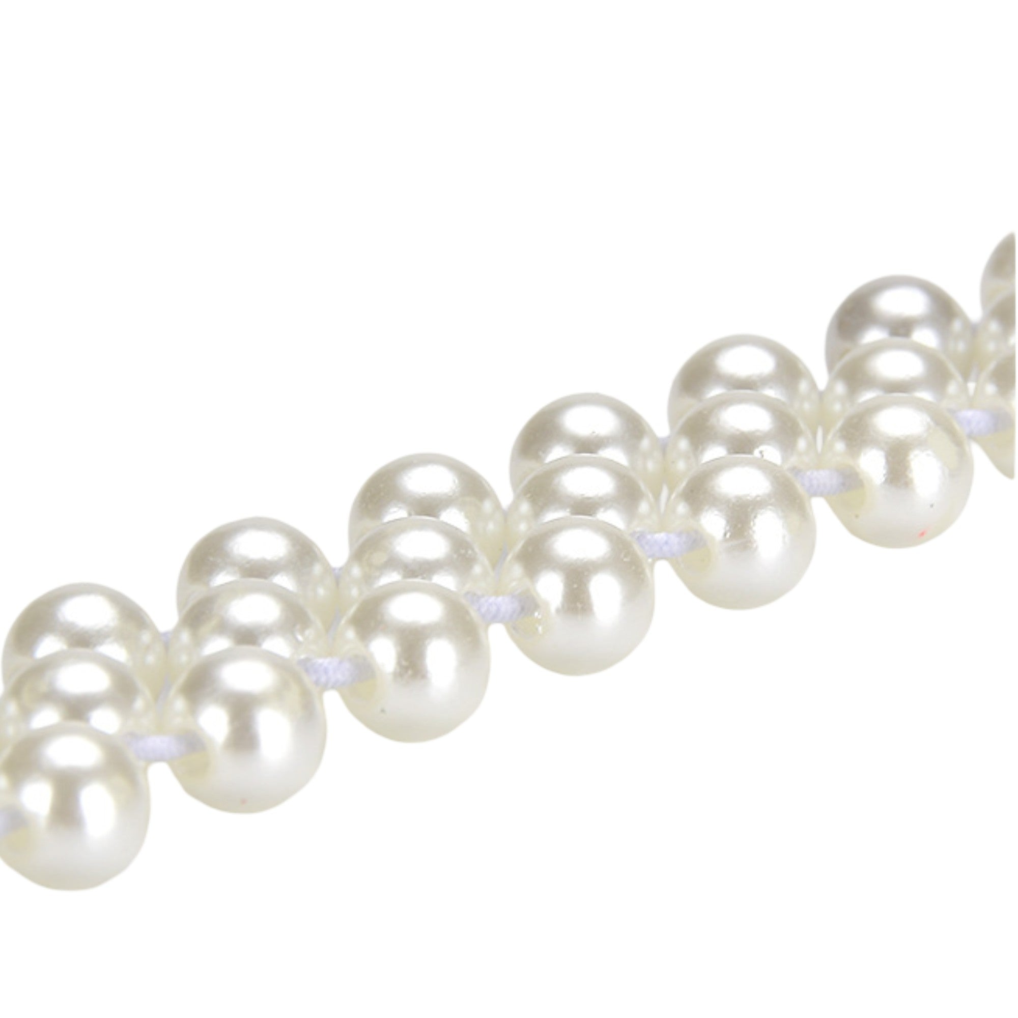 Anna-Kaci Womens Elastic Pearl Waist Belt with Stretch Fit Design