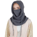 Alilang Winter Fleece Face Mask Balaclava Warm Neck Face Cover Hat Cap Hooded Scarf for Men and Women