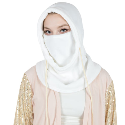 Alilang Winter Fleece Face Mask Balaclava Warm Neck Face Cover Hat Cap Hooded Scarf for Men and Women