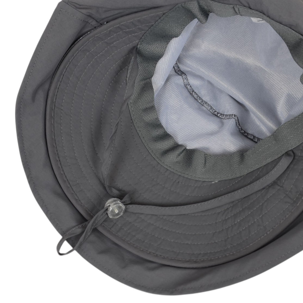 Alilang Womens Sun Hat Wide Brim Bucket Hats with Neck Flap and Ponytail Hole for Summer Beach Fishing Hiking