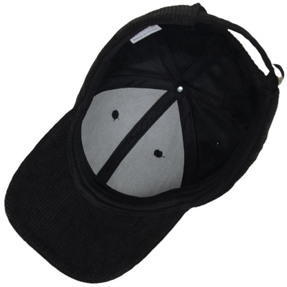 Anna-Kaci Vintage Corduroy Baseball Cap Solid Color Adjustable Strap Trucker Hat for Women Men
