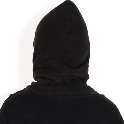 Anna-Kaci Men's Fleece Hooded Neck Warmer with Adjustable Drawstrings and Full Face Coverage for Cold Weather