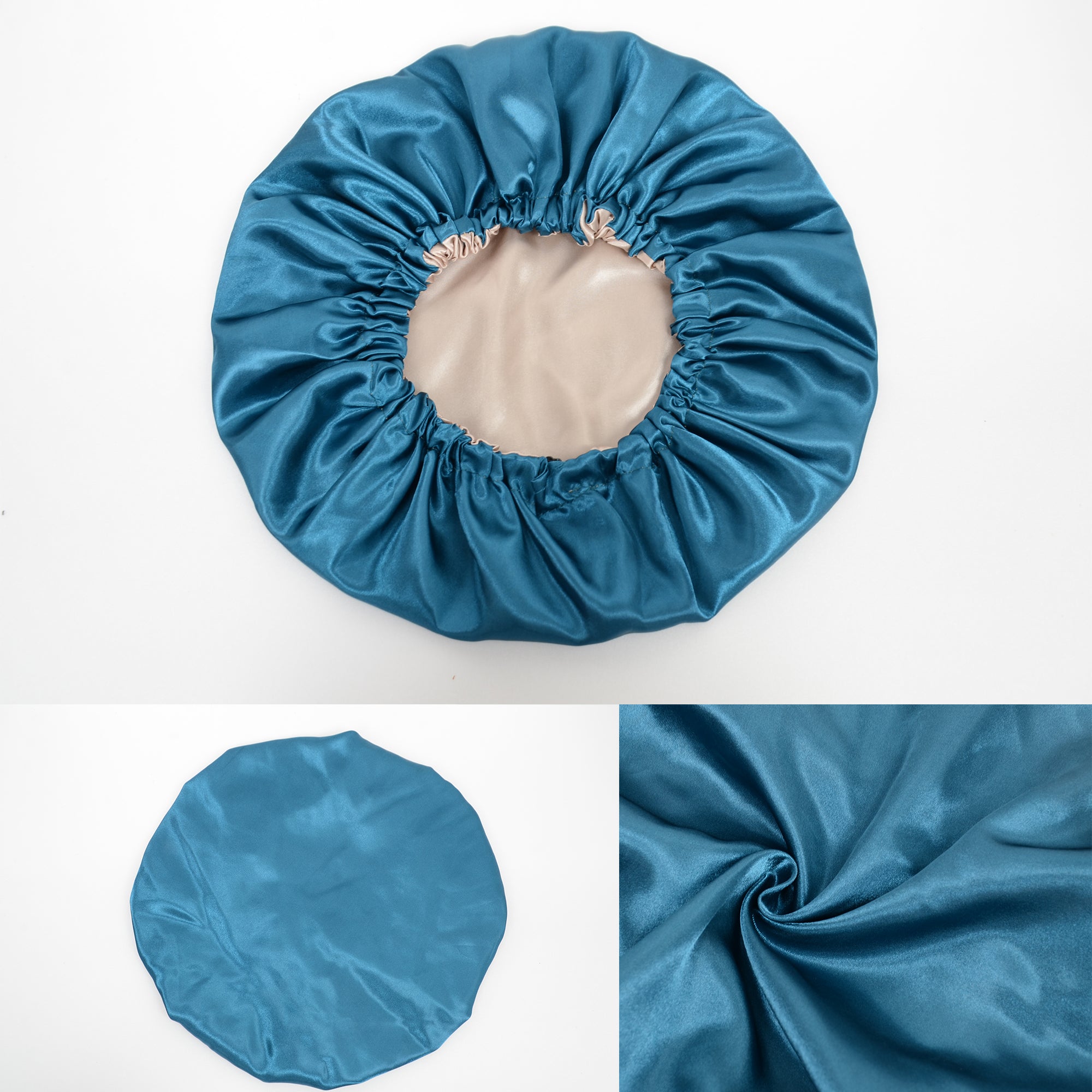 Anna-Kaci Sleep Bonnet Adjustable Elastic Band Smooth Hair Protection Cap for Curly and Natural Hair