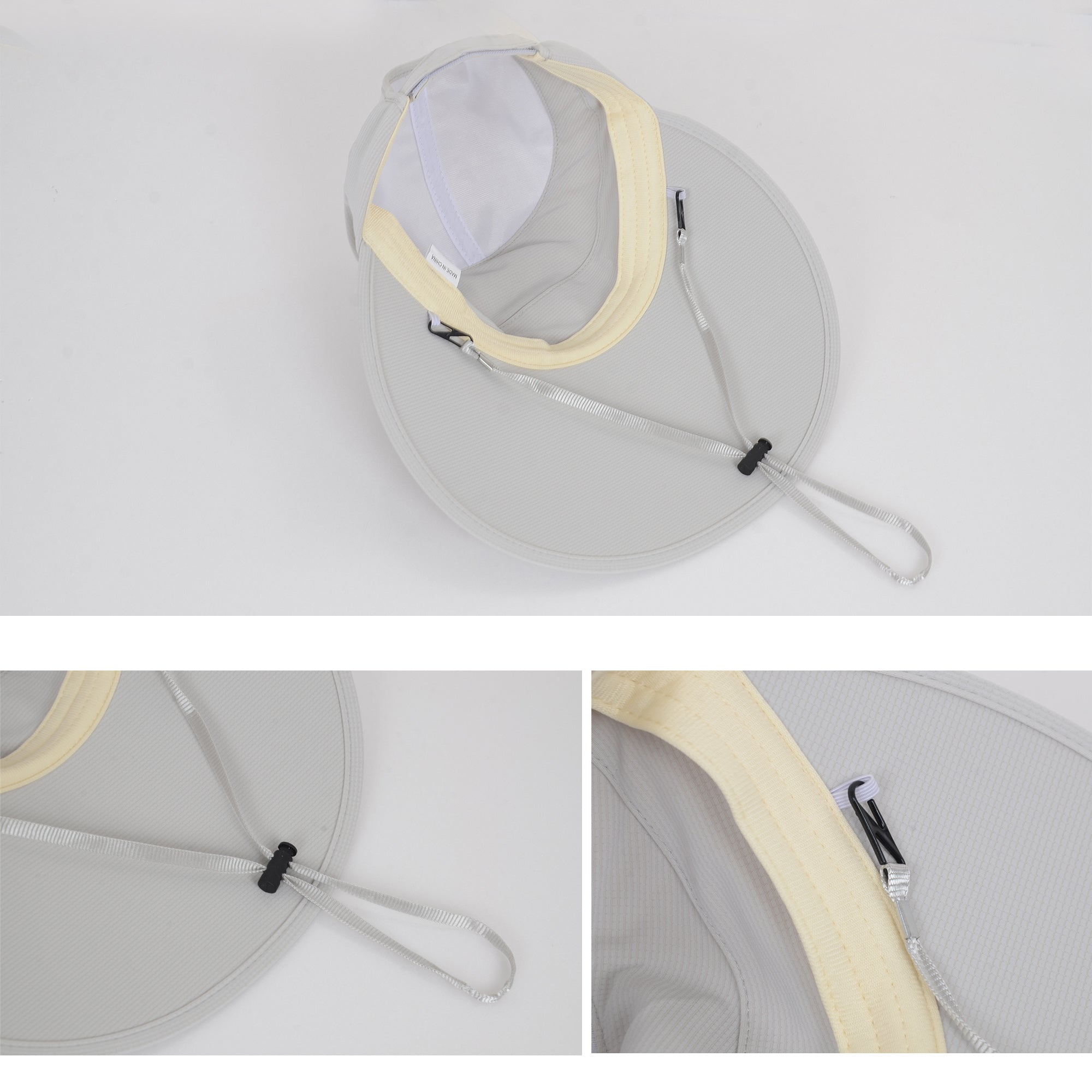 Anna-Kaci Women's Sporty Wide Brim Sun Visor Hat with Adjustable Back Strap Lightweight UV Protection Cap for Outdoor Activities