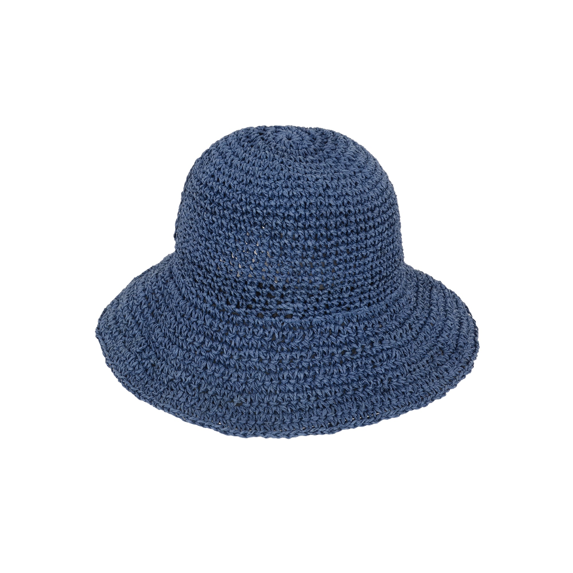Anna-Kaci Crochet Raffia Sun Hat with Wide Brim and Bow Detail Foldable Summer Beach Hat for Stylish Sun Protection