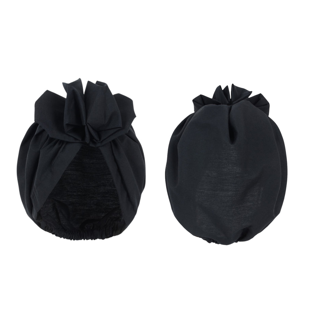 Anna-Kaci Vintage Turban Headwrap with Large Bow Elegant Soft Stretch Headscarf for Women
