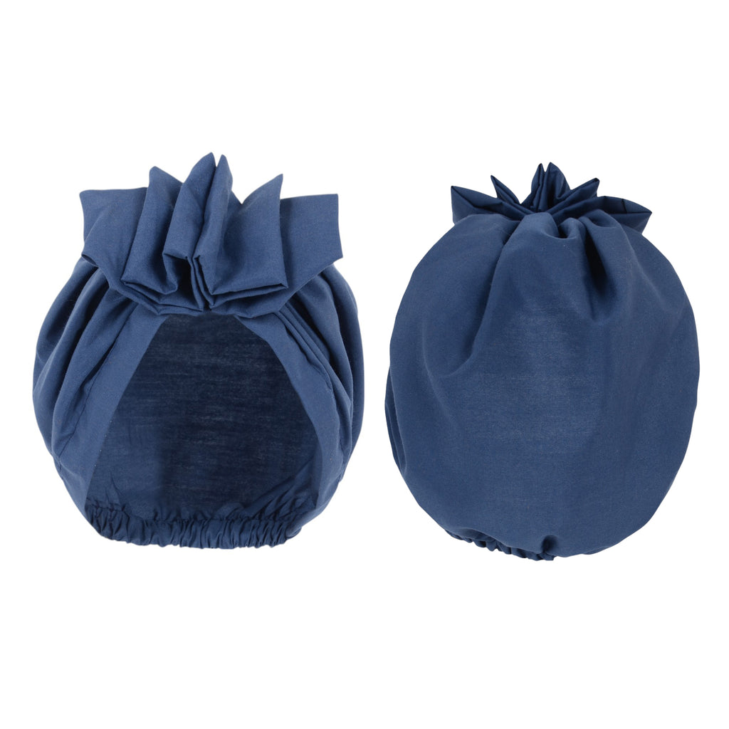 Anna-Kaci Vintage Turban Headwrap with Large Bow Elegant Soft Stretch Headscarf for Women