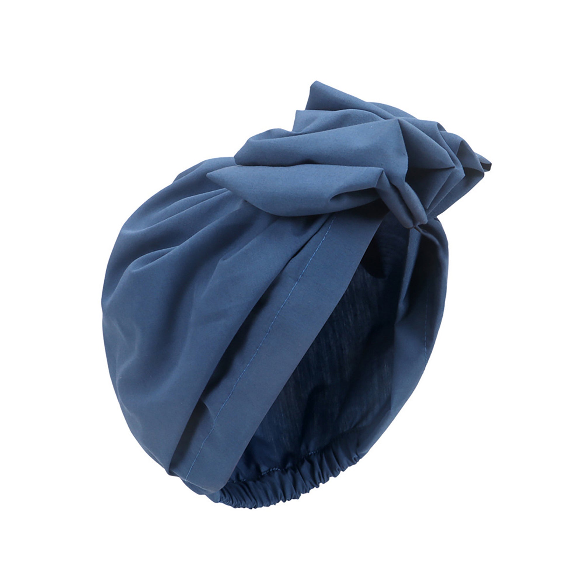 Anna-Kaci Vintage Turban Headwrap with Large Bow Elegant Soft Stretch Headscarf for Women