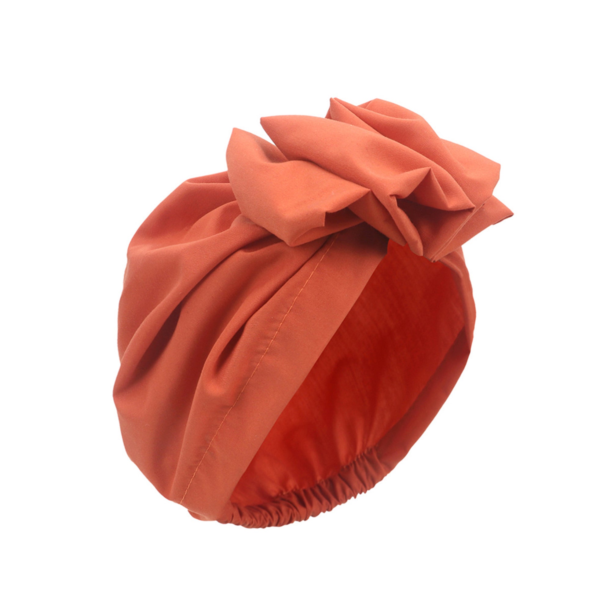 Anna-Kaci Vintage Turban Headwrap with Large Bow Elegant Soft Stretch Headscarf for Women
