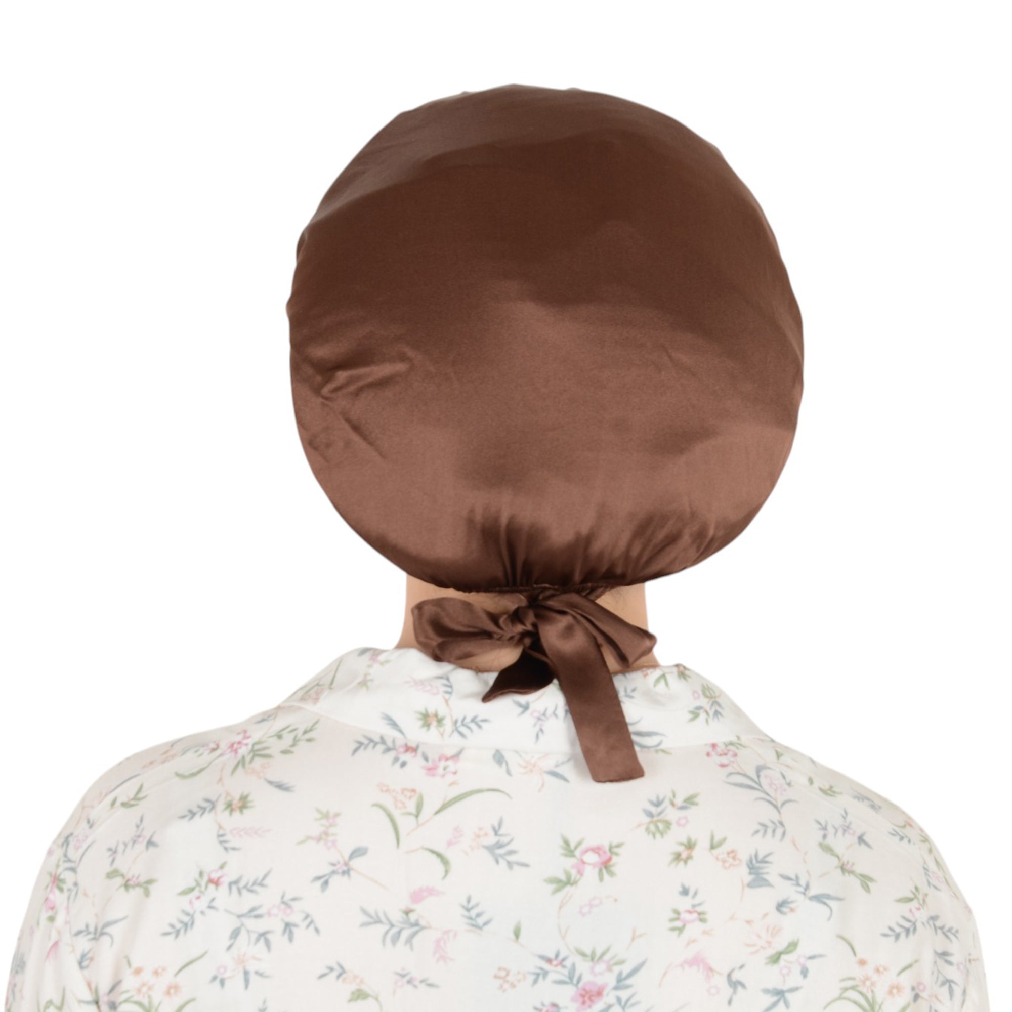 Anna-Kaci Women Satin Sleep Bonnet Adjustable Tie Back Hair Protection Cap for All Hair Types