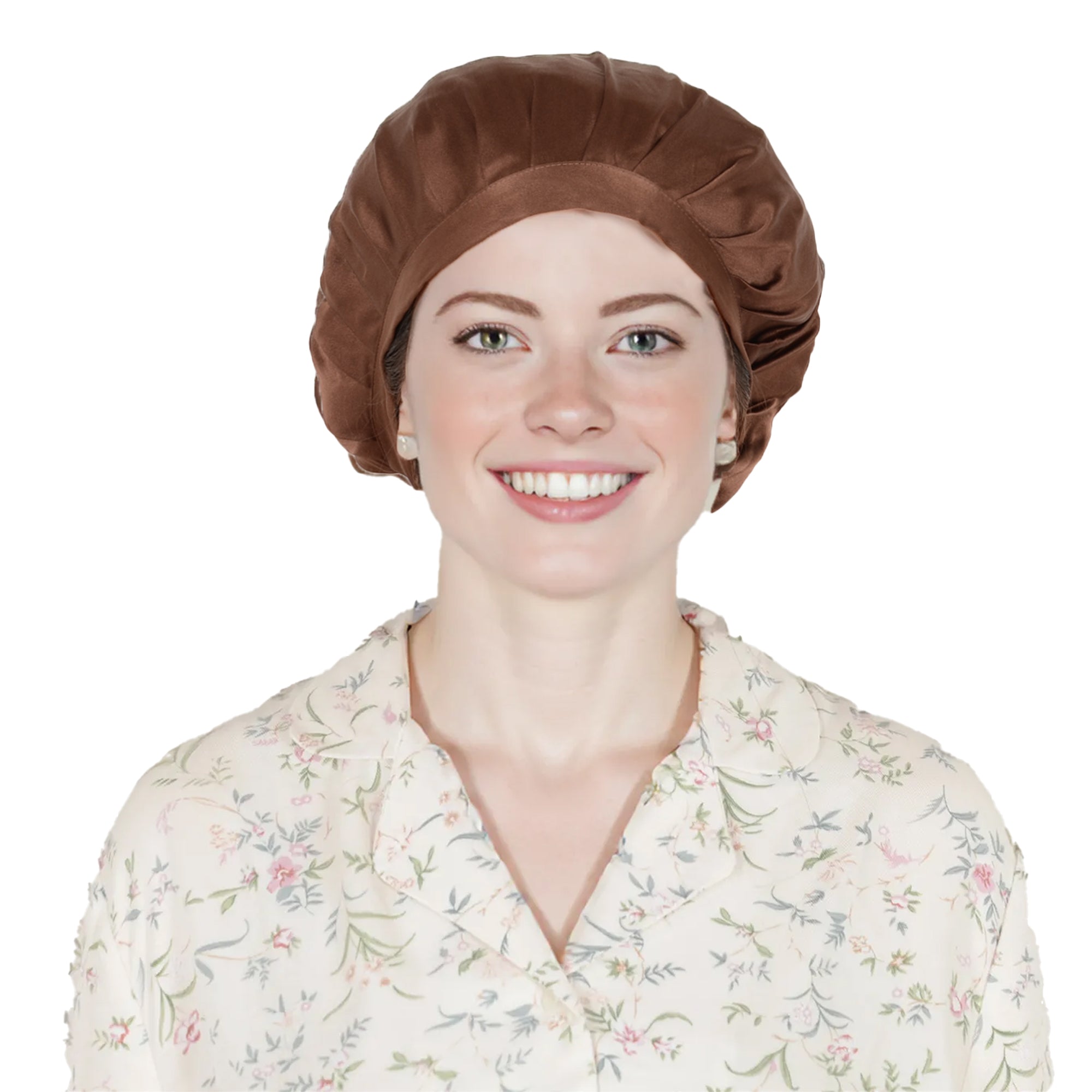 Anna-Kaci Women Satin Sleep Bonnet Adjustable Tie Back Hair Protection Cap for All Hair Types