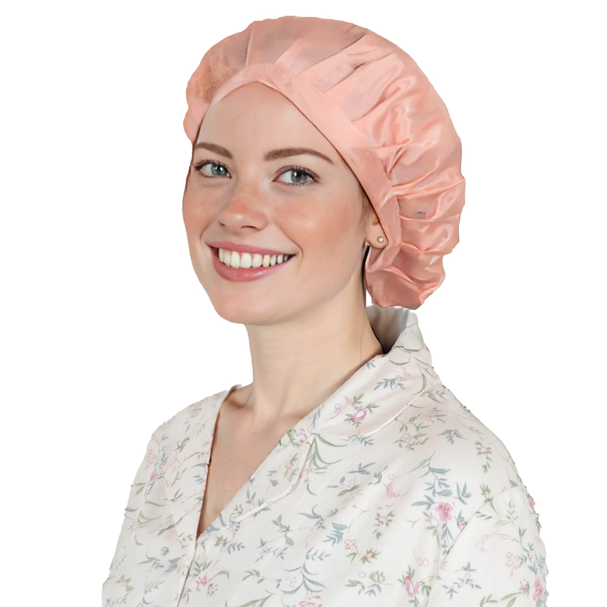 Anna-Kaci Women Satin Sleep Bonnet Adjustable Tie Back Hair Protection Cap for All Hair Types
