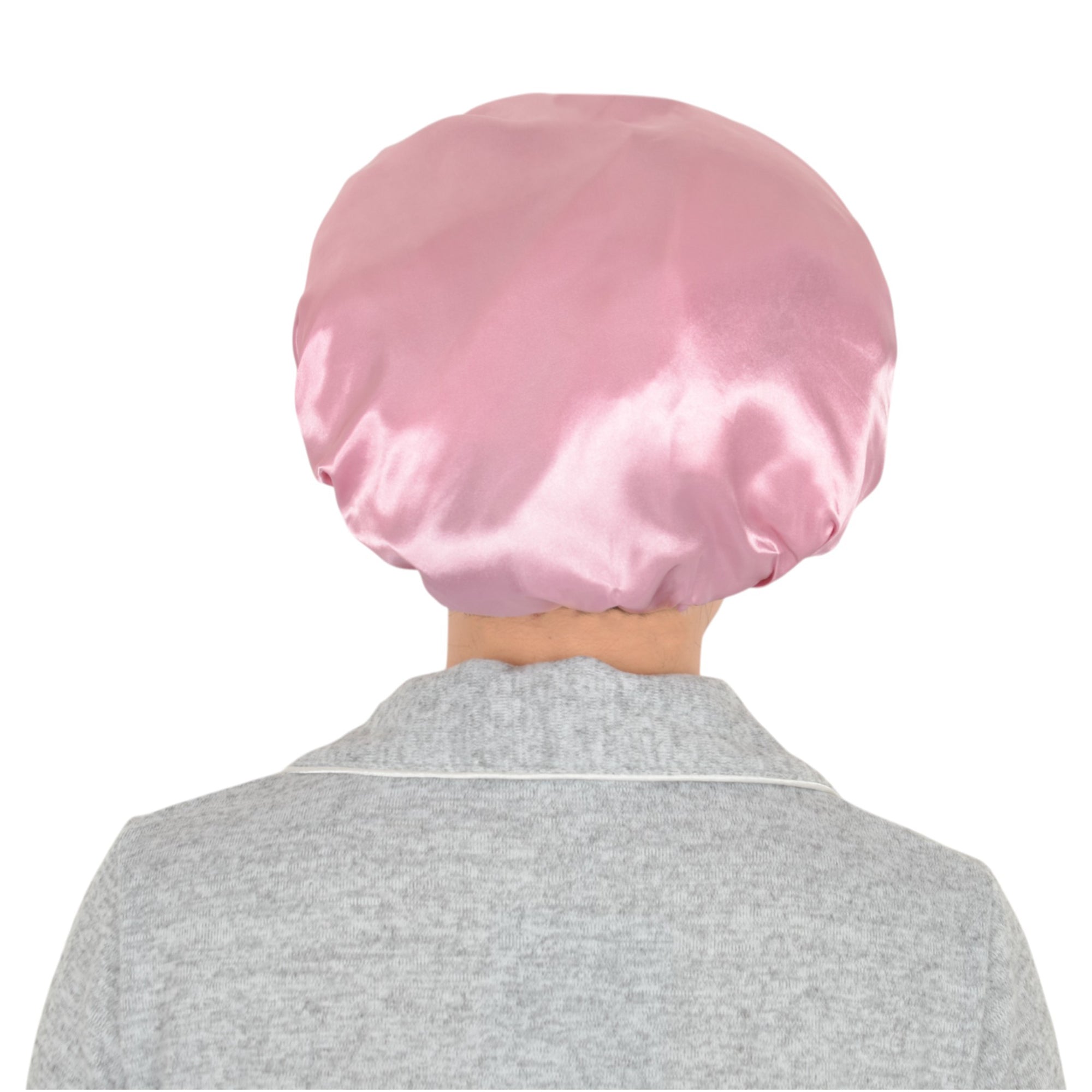 Anna-Kaci Women Silk Bonnet for Sleeping Satin Hair Bonnet with Floral Elastic Band for Hair Protection
