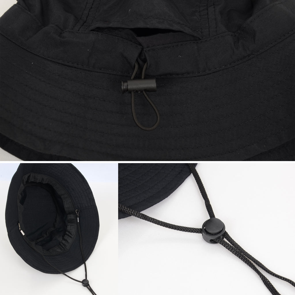 Anna-Kaci Bucket Hat Wide Brim UV Protection Lightweight Packable Outdoor Sun Hat with Adjustable Chin Strap