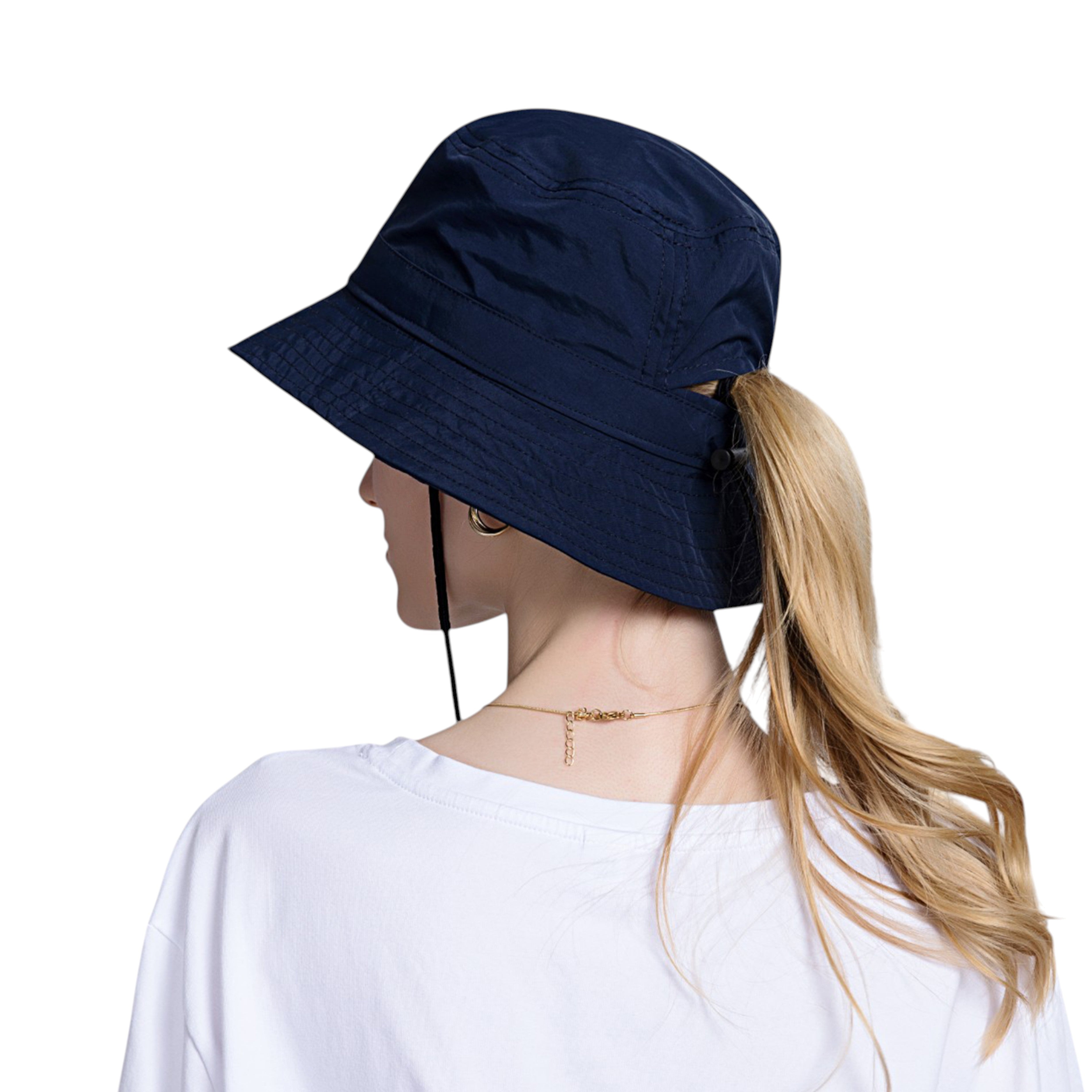 Anna-Kaci Bucket Hat Wide Brim UV Protection Lightweight Packable Outdoor Sun Hat with Adjustable Chin Strap