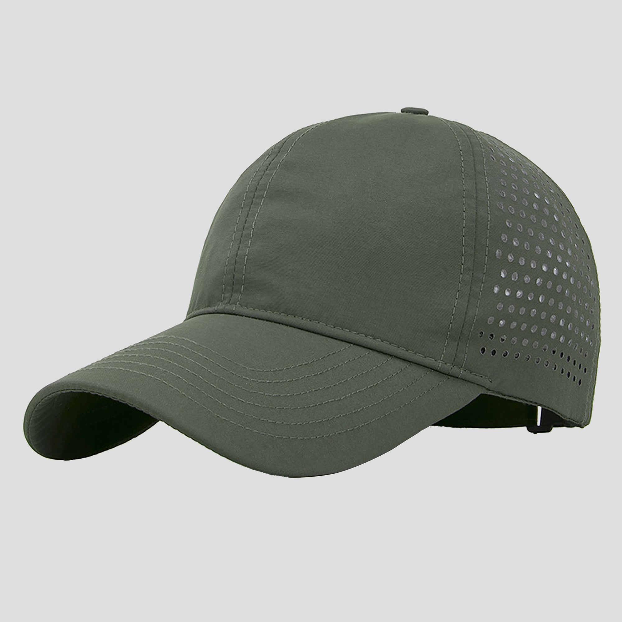 Anna-Kaci Women's Perforated Sports Baseball Cap Stylish Anti-UV Sun Protection Hat